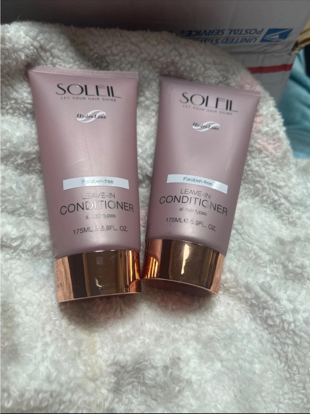 Soleil Leave-In Conditioner - Pink Tube with Rose Gold Cap (175ml)